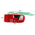 Jõululik lumememme mustriga pudelikate – 30 × 13 cm