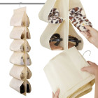 Rippuv jalanõude organiseerija garderoobi, 12 paari, 115cm x 32cm