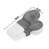Tablettide blisterpakendist väljutaja, must-valge, 8 × 4 cm