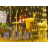 LED-valgusvõrk, 100 LED-i, soe valge, välitingimustesse, 1x2m