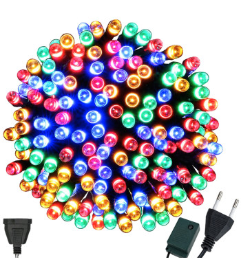 Mitmevärvilised RGB jõulukuuse LED-tuled, ühendatavad, 200 LED