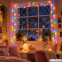 Mitmevärvilised RGB jõulukuuse LED-tuled, ühendatavad, 200 LED