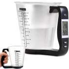 Digitaalne köögikaal mõõdutopsiga, LCD-ekraaniga, 1 kg / 1 g