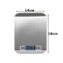 Digitaalne köögikaal LCD-ekraaniga, 5 kg / 1 g
