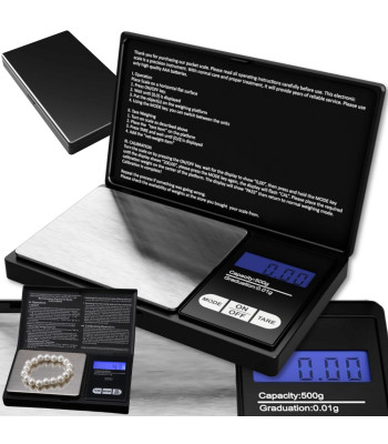 Elektrooniline juveelikaal, 500g/0,1g