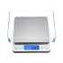 Digitaalne juveelikaal LCD-ekraaniga, täpsus 0,1 g, 2000 g / 2 kg