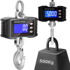 Pagasi- ja laokonkskaal LCD-ekraani ja akuga, 500 kg