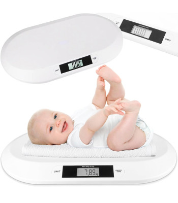 Digitaalne imikukaal vastsündinutele ja väikelastele, täpsus 10 g, kandevõime kuni 20 kg