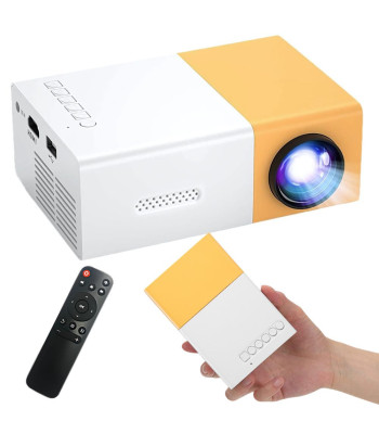 Kaasaskantav projektor USB, HDMI ja kaugjuhtimispuldiga, YG300 2025 Full HD