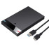 Väline HDD/SSD-ketta korpus, USB 3.0, SATA, kaabliga, 2,5″