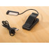USB-laetav klambriga lugemislamp, 9 LED-i