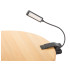 USB-laetav klambriga lugemislamp, 9 LED-i
