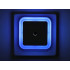 Pistikupessa ühendatav LED-öölamp hämaruseanduriga, 6,5 × 6,5 × 6,5 cm