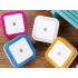 Pistikupessa ühendatav LED-öölamp hämaruseanduriga, 6,5 × 6,5 × 6,5 cm