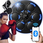 Bluetoothi ja muusika taasesitusega elektrooniline poksitreeningu sihtmärk, poksikindad komplektis, 43 cm