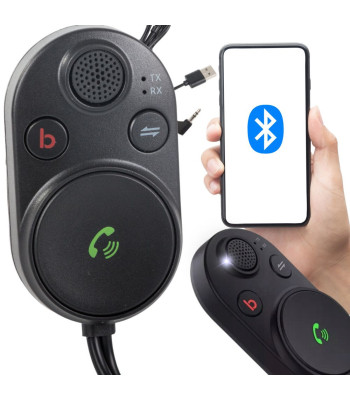 Bluetooth-autosaatja AUX-adapter bassivõimendusega, USB-kaabel, BT5.3