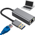 USB-A Etherneti adapter, LAN-võrgukaart, RJ45, 100 Mb/s, USB 3.0 – 06345