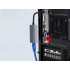 USB-A Etherneti adapter, LAN-võrgukaart, RJ45, 100 Mb/s, USB 3.0 – 06345