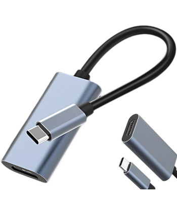 USB-C–HDMI adapterkaabel sülearvutile, 4K 60 Hz, USB 3.1-C, 18 cm