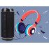 Kaasaskantav Bluetooth-boombox-kõlar USB, FM-raadio ja AUX-iga, 18cm x 8cm x 8cm
