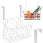 Uksele riputatav metallist korv-organisaator kööki – 26cm x 17cm x 12cm