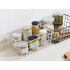 Suur valge metallist traatkorv kööki ja koju – 28,5 × 22 × 12 cm