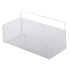 Valge seinale kinnitatav metallist hoiukorv kööki ja vannituppa, 29cm x 14cm x 10cm
