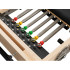 Pilatese reformer-treeningvoodi, 228 × 75 cm