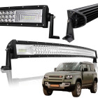 LED-töötuli-prožektor, 192+42 LED-i, 675 W, 12–24 V, 132 × 6,5 × 6 cm