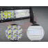 LED-töötuli-prožektor, 192+42 LED-i, 675 W, 12–24 V, 132 × 6,5 × 6 cm