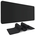 Mänguri hiire- ja klaviatuurimatt, libisemiskindel, must, XXL, 90 × 40 cm