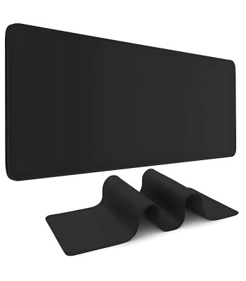 Mänguri hiire- ja klaviatuurimatt, libisemiskindel, must, XXL, 90 × 40 cm