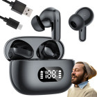 Juhtmevabad Bluetooth-kõrvasisesed kõrvaklapid LED-ekraaniga laadimiskarbi ja mikrofoniga, F05