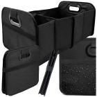 Suur jäik auto pagasiruumi organiseerija, must, 45 × 32 × 22,5 cm
