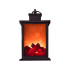 Dekoratiivne LED-latern liikuva leegiga, patareitoitel, 22 × 14 × 14 cm