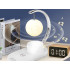 RGB-öölamp kuulambiga, juhtmevaba laadija ja Bluetooth-kõlariga, 10 W