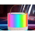 Karaokekomplekt kahe juhtmevaba mikrofoniga, kaasaskantav Bluetooth-kõlar RGB-LED-valgustusega, K52