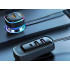 Bluetoothi FM-autosaatja ja autolaadija, USB-C, QC 3.0, käed-vabad komplekt, LCD-ekraan