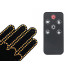 LED-žestivalgusti auto tagaklaasile, puldiga, keskmise sõrme žest – 14,5cm x 11,5cm