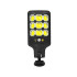 Päikeseenergial töötav COB LED-välisvalgusti liikumis- ja hämarusanduriga, puldiga, HS-8037-B, 22,5 × 9,5 cm