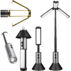 Mitmeotstarbeline LED-matkavalgusti ja taskulamp, teleskoopne, 25–52 cm