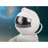 Astronaudi kujuline tähistaeva projektor, öölamp Bluetooth-kõlari ja puldiga, 20 × 11 × 9 cm