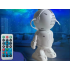 Astronaudi kujuline tähistaeva projektor, öölamp Bluetooth-kõlari ja puldiga, 20 × 11 × 9 cm