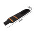 Magnetiline randmepael kruvide, naelte ja tööriistade hoidmiseks, must-oranž, 37cm × 10cm