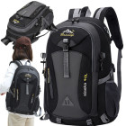 Must matka- ja trekkinguseljakott, 40L