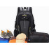 Must matka- ja trekkinguseljakott, 40L