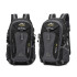 Must matka- ja trekkinguseljakott, 40L