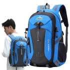 Sinine matka- ja trekkingukott reisimiseks, 40 l, 50cm x 25cm x 18cm