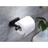 Isekleepuv tualettpaberihoidik, must metall, loft-stiilis