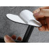Isekleepuv tualettpaberihoidik, must metall, loft-stiilis